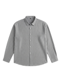 D\GRAY STRIPE - LONG SLEEVE SHIRT