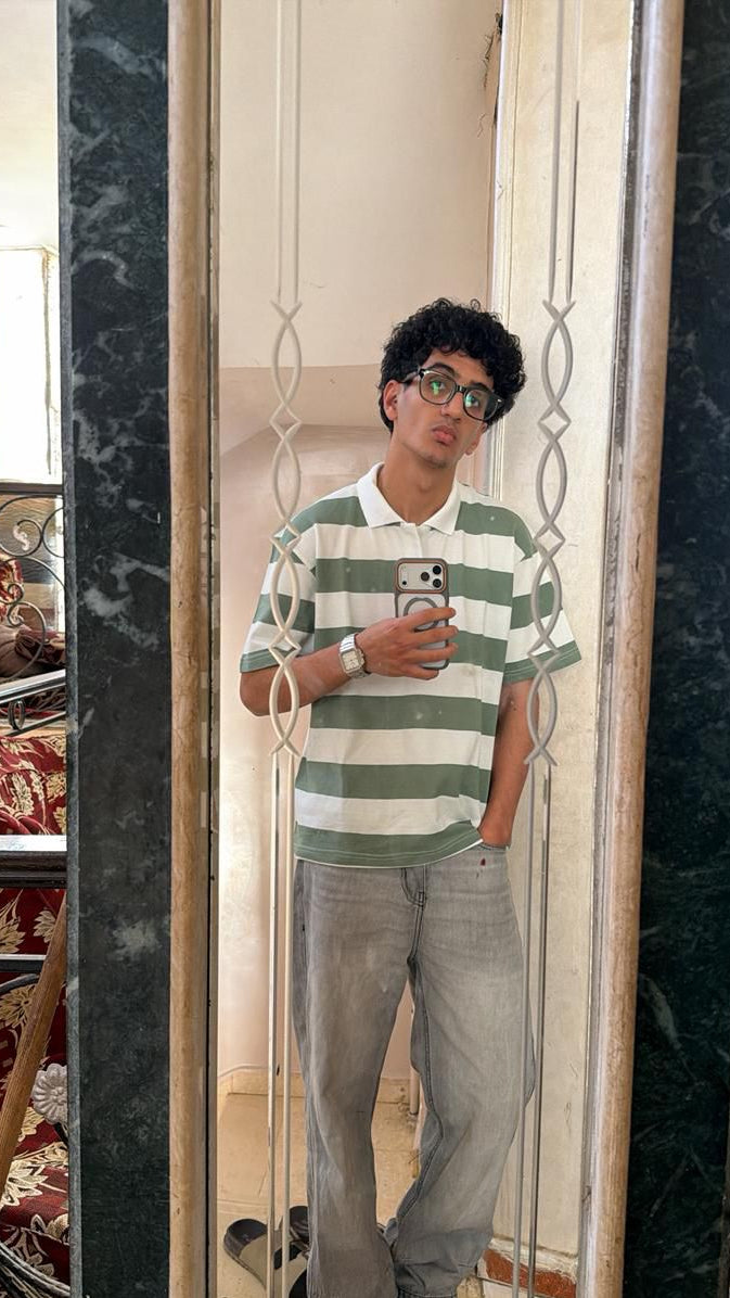 STRIPED POLO SHIRT