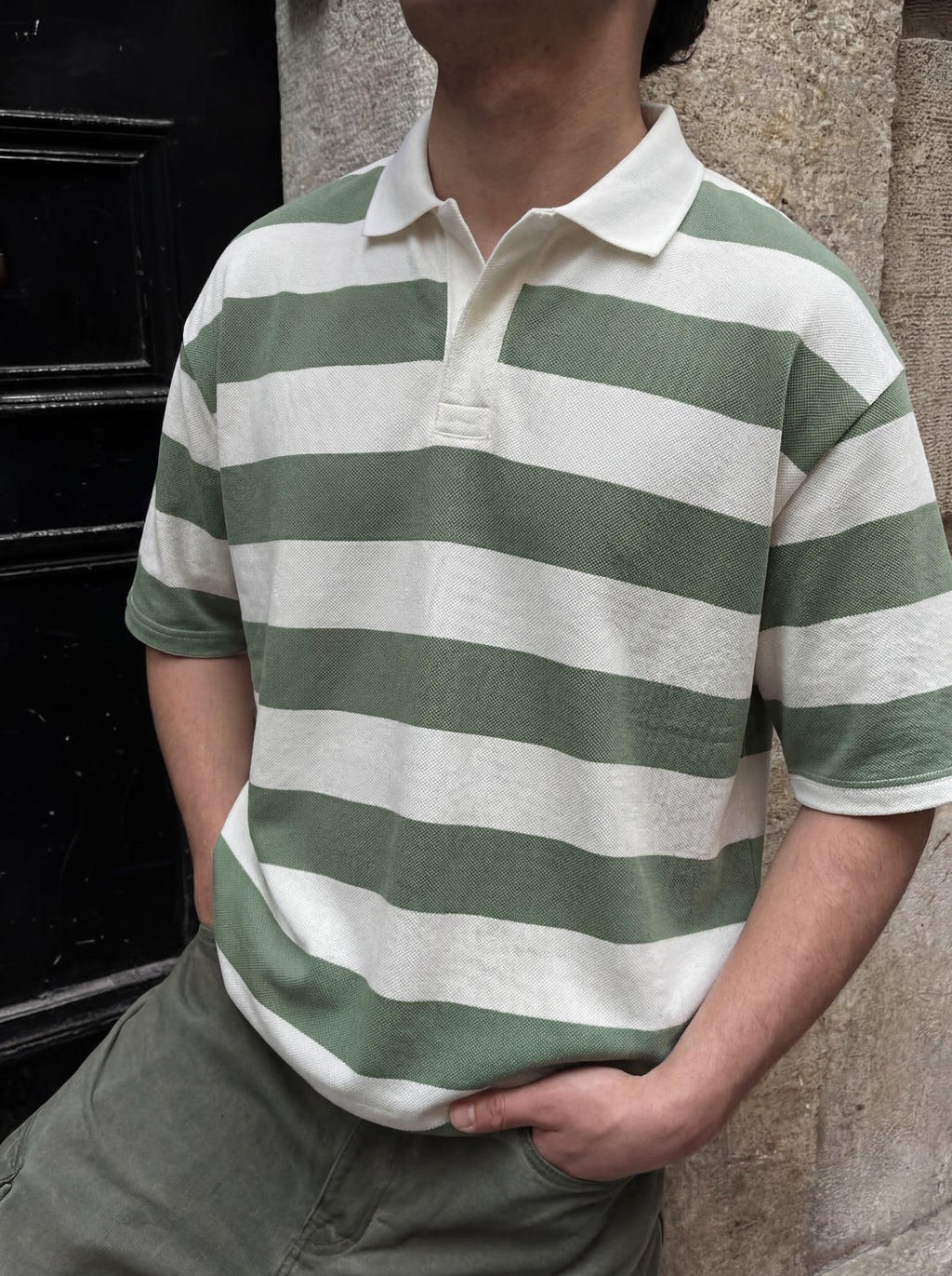 STRIPED POLO SHIRT