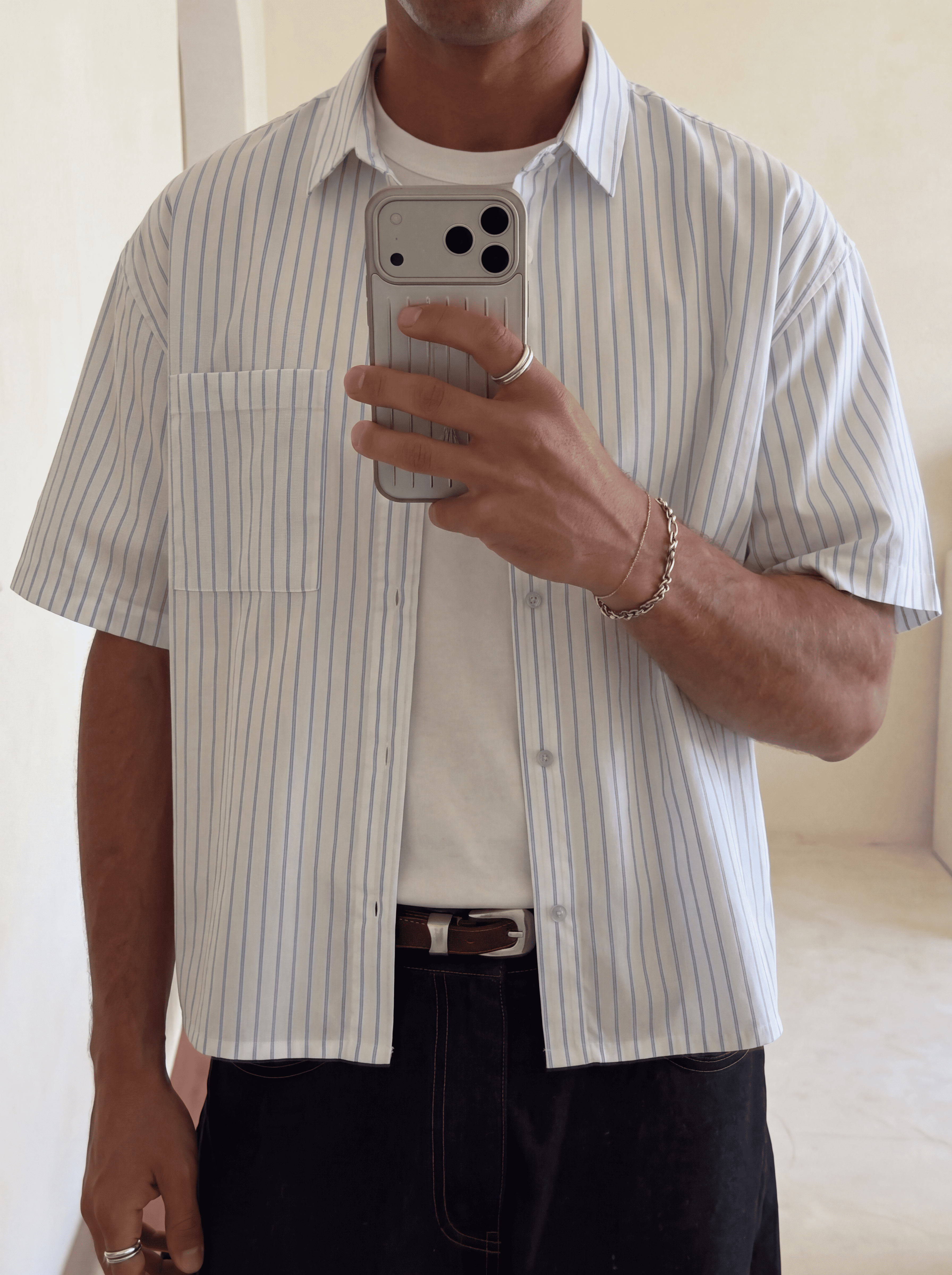 BB LINE STRIPED SHIRT